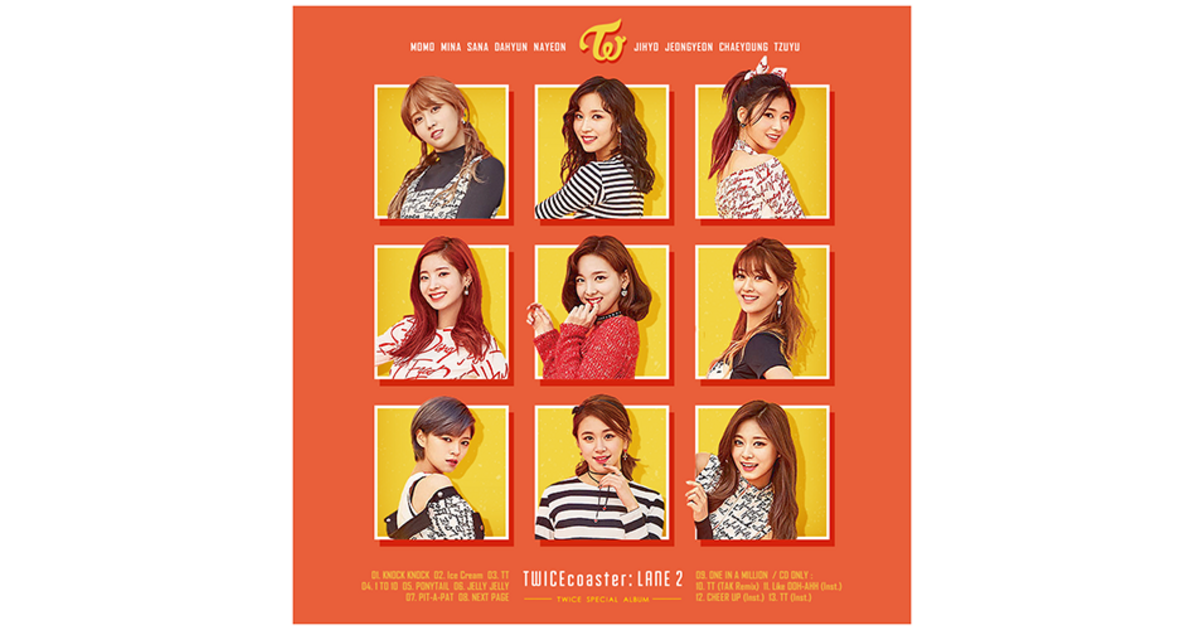 TWICE- TwiceCoaster : Lane 2 - Repackage Mini Album Vol.3